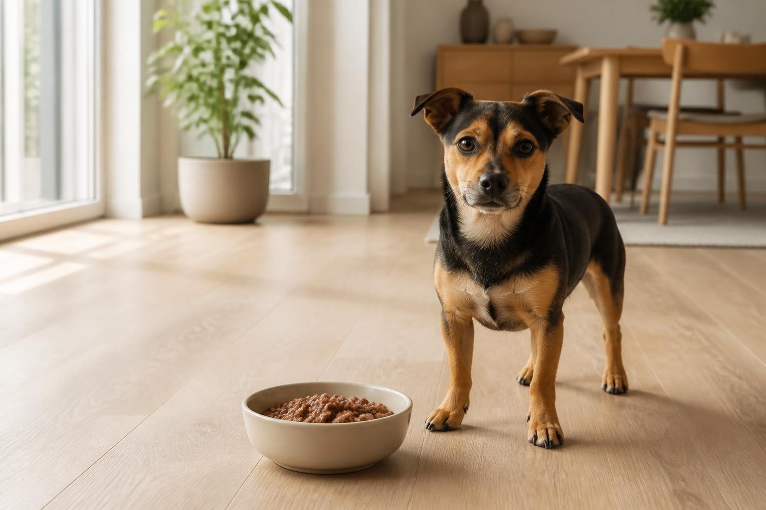 bedste hundefoder til små racer – illustrativt billede